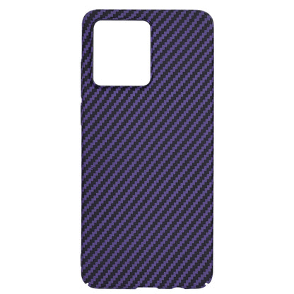 Hoes voor Motorola Moto G84, Techsuit, Carbonite FiberShell, Paars