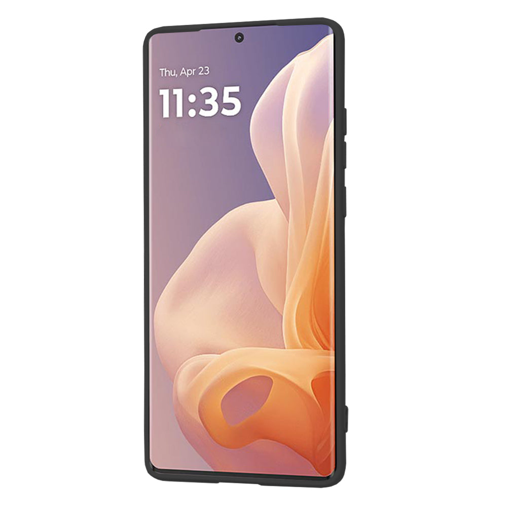 Hoes voor Motorola Moto G85, Techsuit, SoftFlex, Zwart