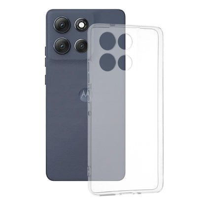 Hoes voor Motorola Moto G86 Power, Techsuit, Clear, Transparant