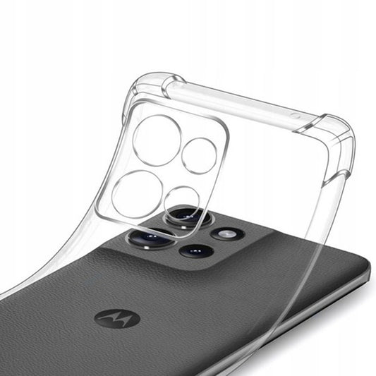 Hoes voor Motorola Moto G86 Power, Techsuit, Schokbestendig Transparant