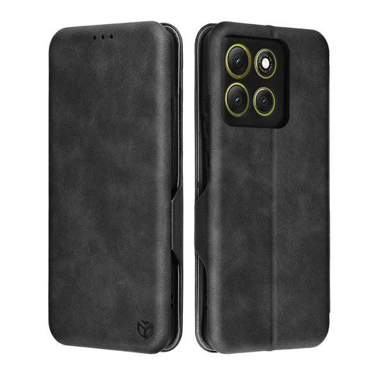 Hoes voor Motorola Moto G86, Techsuit, Safe Wallet Plus, Zwart