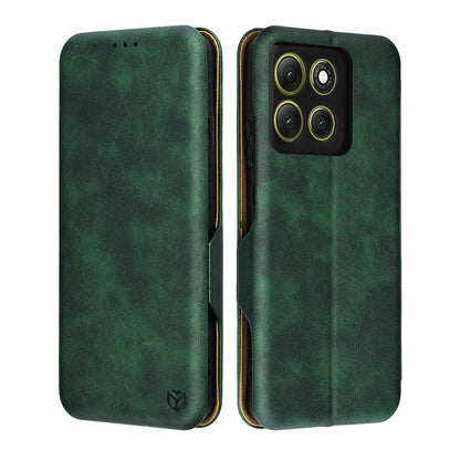 Hoes voor Motorola Moto G86, Techsuit, Safe Wallet Plus, Groen