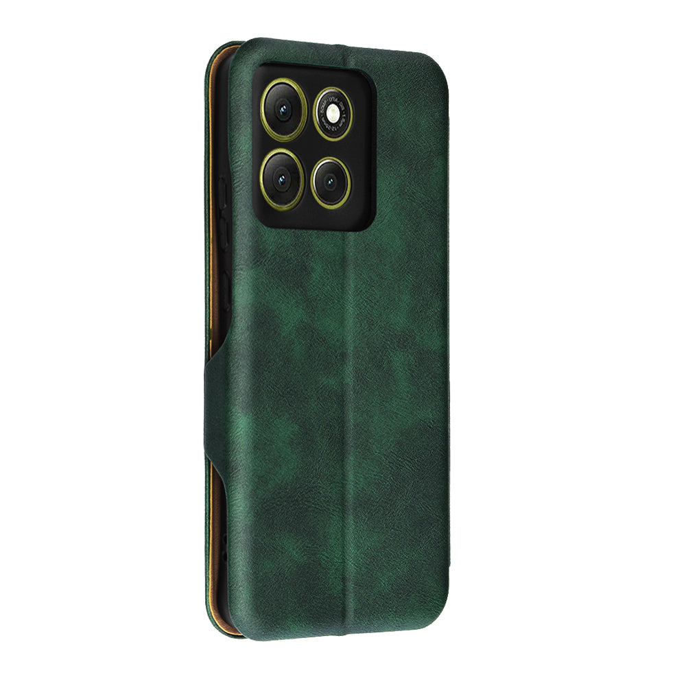 Hoes voor Motorola Moto G86, Techsuit, Safe Wallet Plus, Groen