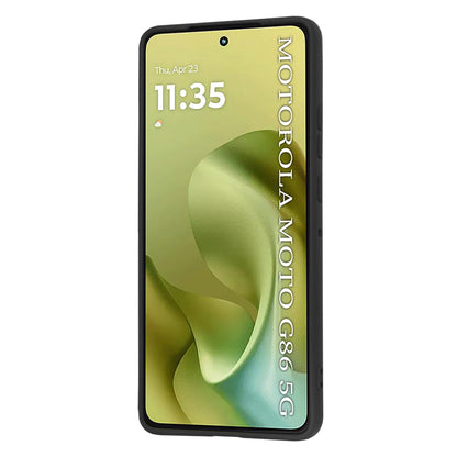 Hoes voor Motorola Moto G86, Techsuit, SoftFlex, Zwart