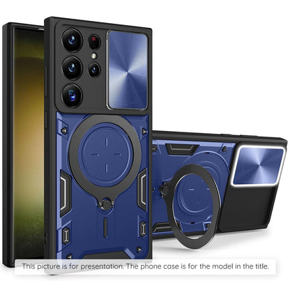 Hoes voor Motorola Razr Fold, Techsuit, CamGuard Pro, Blauw