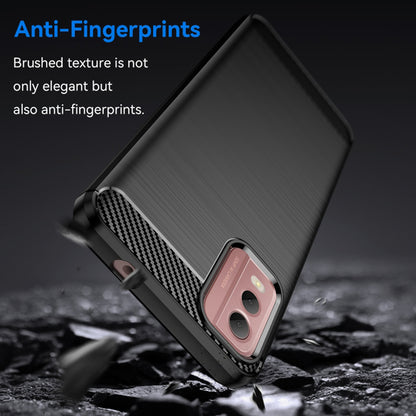 Hoes voor Nokia C32, Techsuit, Carbon, Zwart