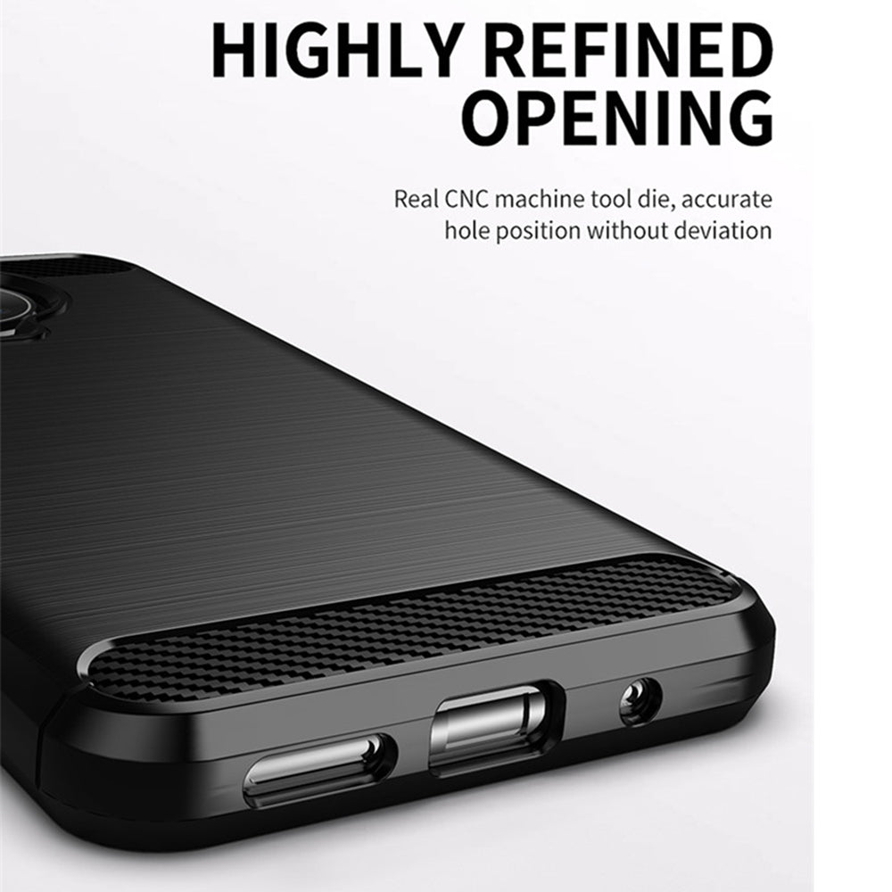 Hoes voor Nokia G10 / G20, Techsuit, Carbon, Zwart
