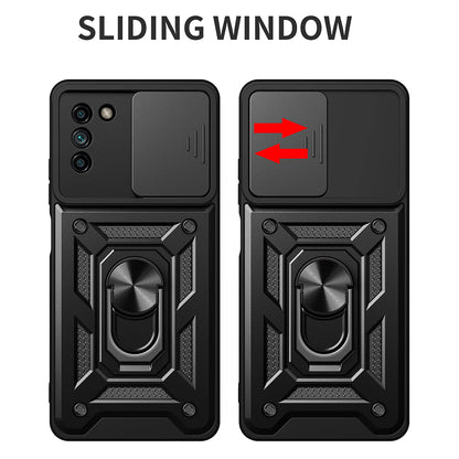Hoes voor Nokia G21 / G11, Techsuit, CamShield, Zwart