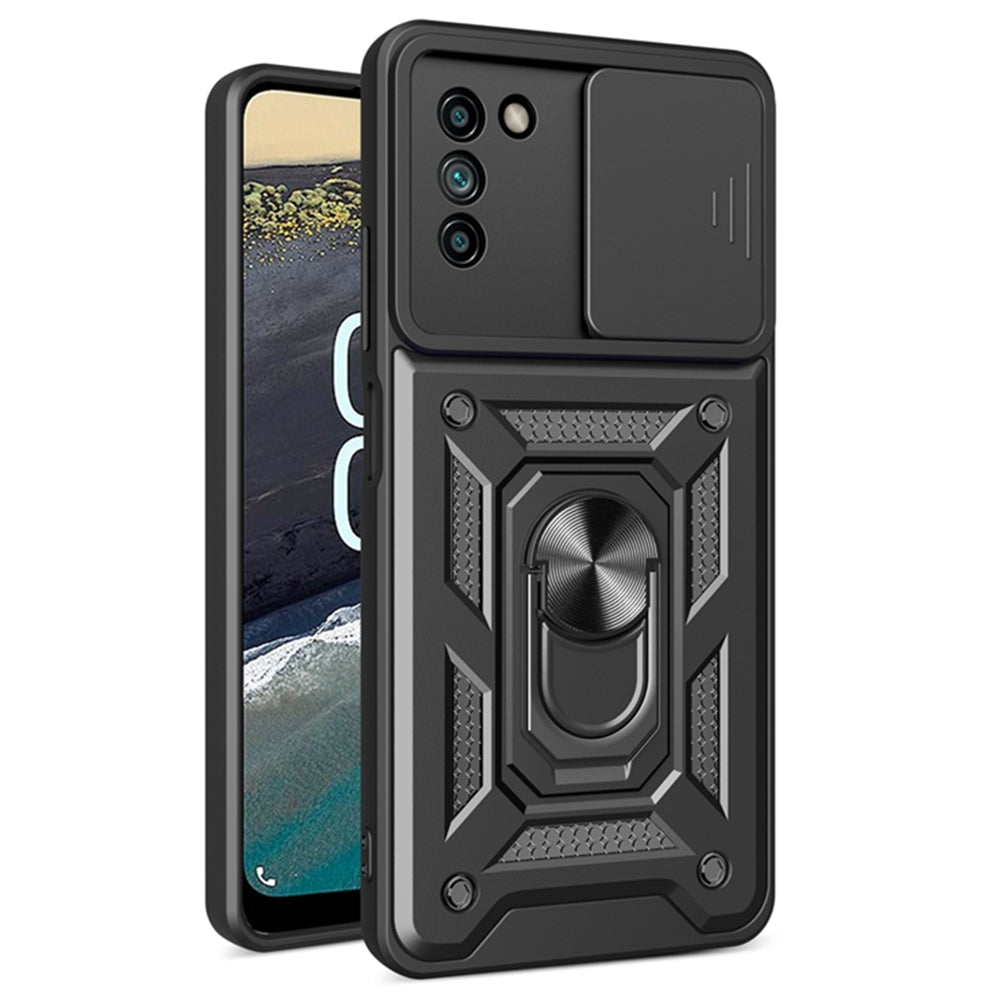 Hoes voor Nokia G22, Techsuit, CamShield, Zwart