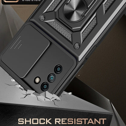 Hoes voor Nokia G22, Techsuit, CamShield, Zwart