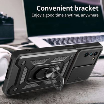 Hoes voor Nokia G22, Techsuit, CamShield, Zwart