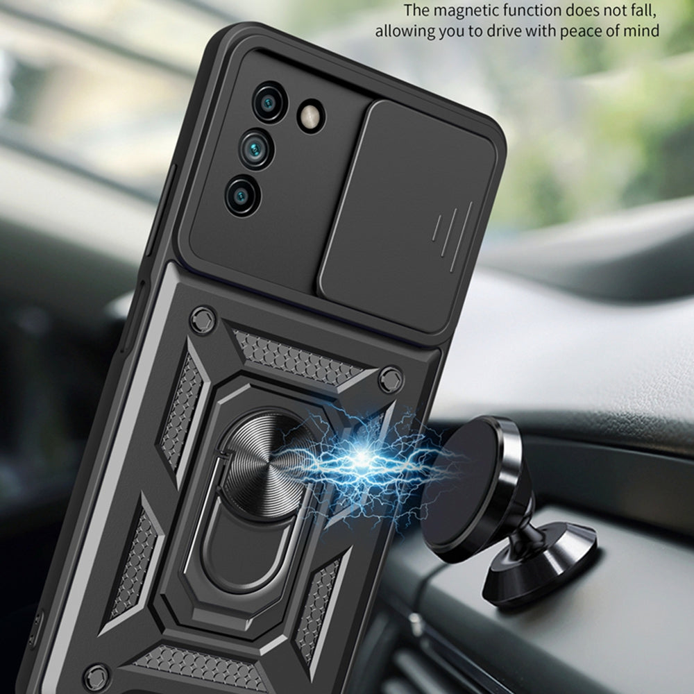 Hoes voor Nokia G22, Techsuit, CamShield, Zwart