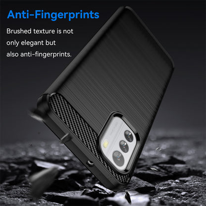 Hoes voor Nokia G42, Techsuit, Carbon, Zwart