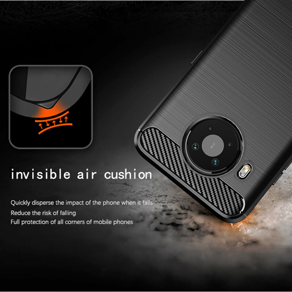Hoes voor Nokia X10 / X20, Techsuit, Carbon, Zwart