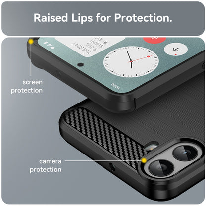 Hoes voor Nothing CMF Phone 1, Techsuit, Carbon, Zwart