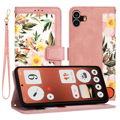 Hoes voor Nothing CMF Phone 1, Techsuit, FlipCraft, Roze