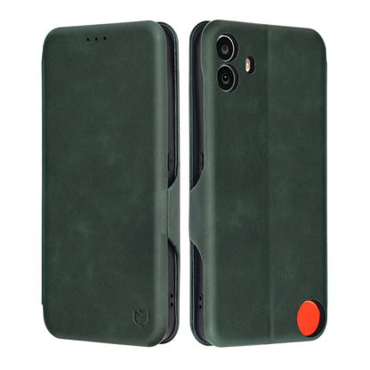 Hoes voor Nothing CMF Phone 1, Techsuit, Safe Wallet Plus, Groen