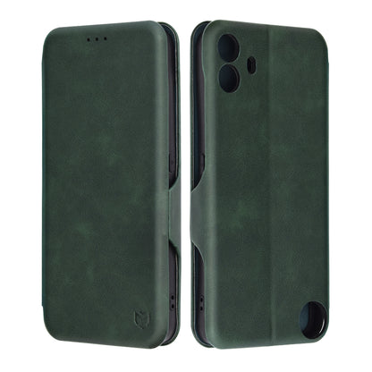 Hoes voor Nothing CMF Phone 1, Techsuit, Safe Wallet Plus, Groen