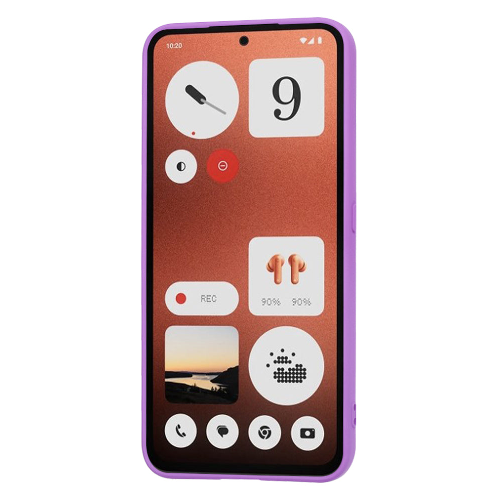 Hoes voor Nothing CMF Phone 1, Techsuit, SoftFlex, Paars