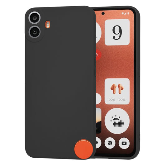 Hoes voor Nothing CMF Phone 1, Techsuit, SoftFlex, Zwart