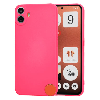 Hoesje voor Nothing CMF Phone 1, Techsuit, SoftFlex, Donkerroze