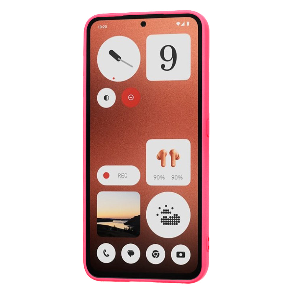 Hoesje voor Nothing CMF Phone 1, Techsuit, SoftFlex, Donkerroze