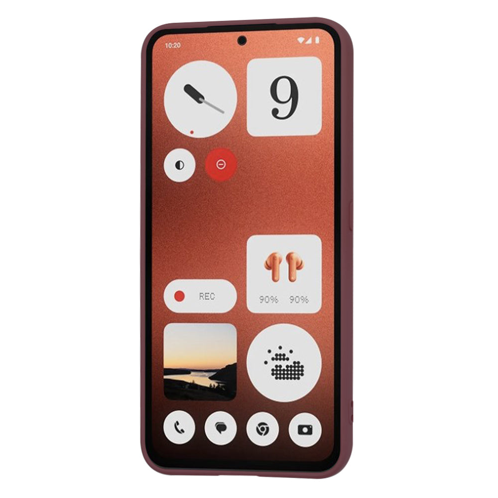 Hoes voor Nothing CMF Phone 1, Techsuit, SoftFlex, Bordeaux