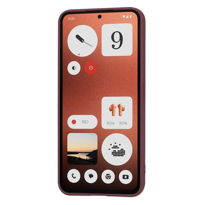 Hoes voor Nothing CMF Phone 1, Techsuit, SoftFlex, Bordeaux