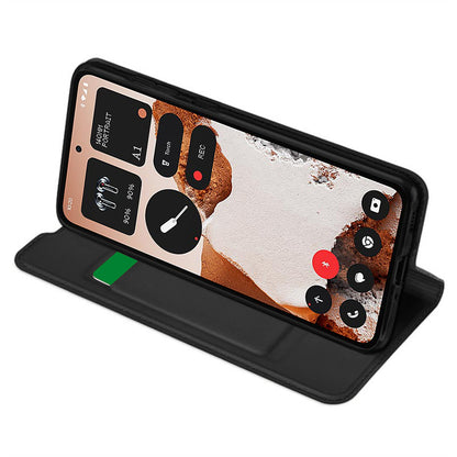 Hoes voor Nothing CMF Phone 2 Pro, Techsuit, Magskin Book, Zwart