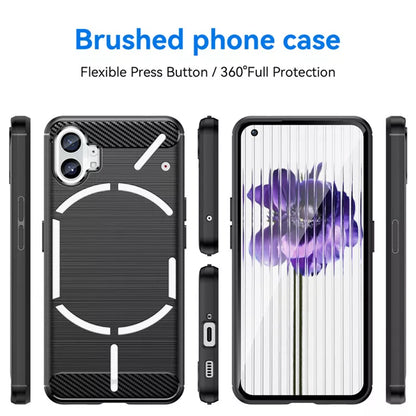 Hoes voor Nothing Phone (1), Techsuit, Carbon, Zwart