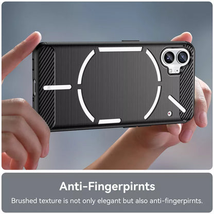 Hoes voor Nothing Phone (1), Techsuit, Carbon, Zwart