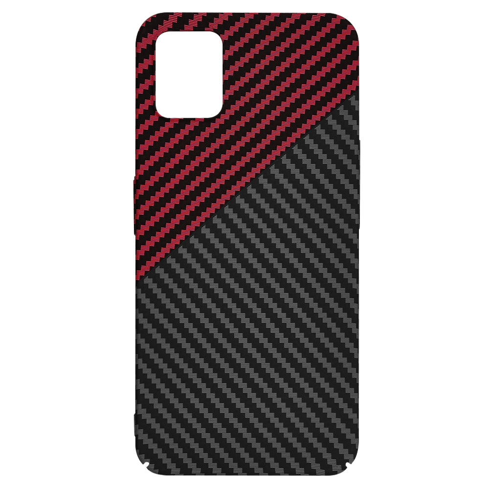 Hoes voor Nothing Phone (1), Techsuit, Carbonite FiberShell, Zwart Rood