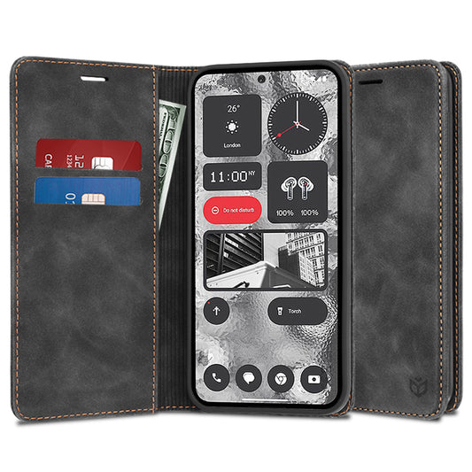 Hoes voor Nothing Phone (2), Techsuit, Confy, Zwart