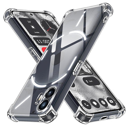 Hoes voor Nothing Phone (2), Techsuit, Schokbestendig Transparant, Helder