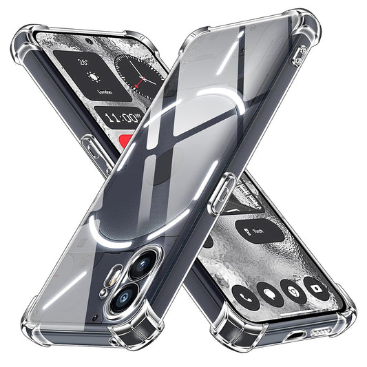 Hoes voor Nothing Phone (2), Techsuit, Schokbestendig Transparant, Helder
