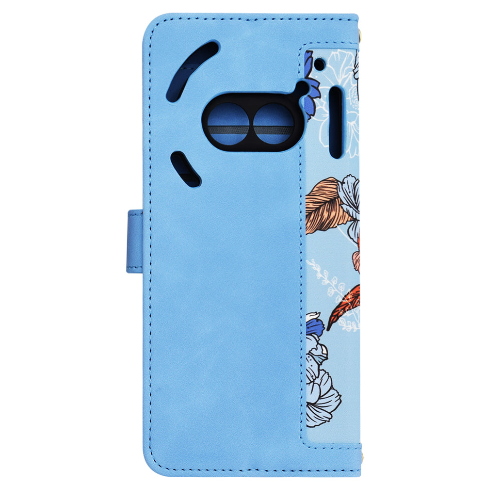 Hoes voor Nothing Phone (2a) Plus / Phone (2a), Techsuit, FlipCraft, Blauw