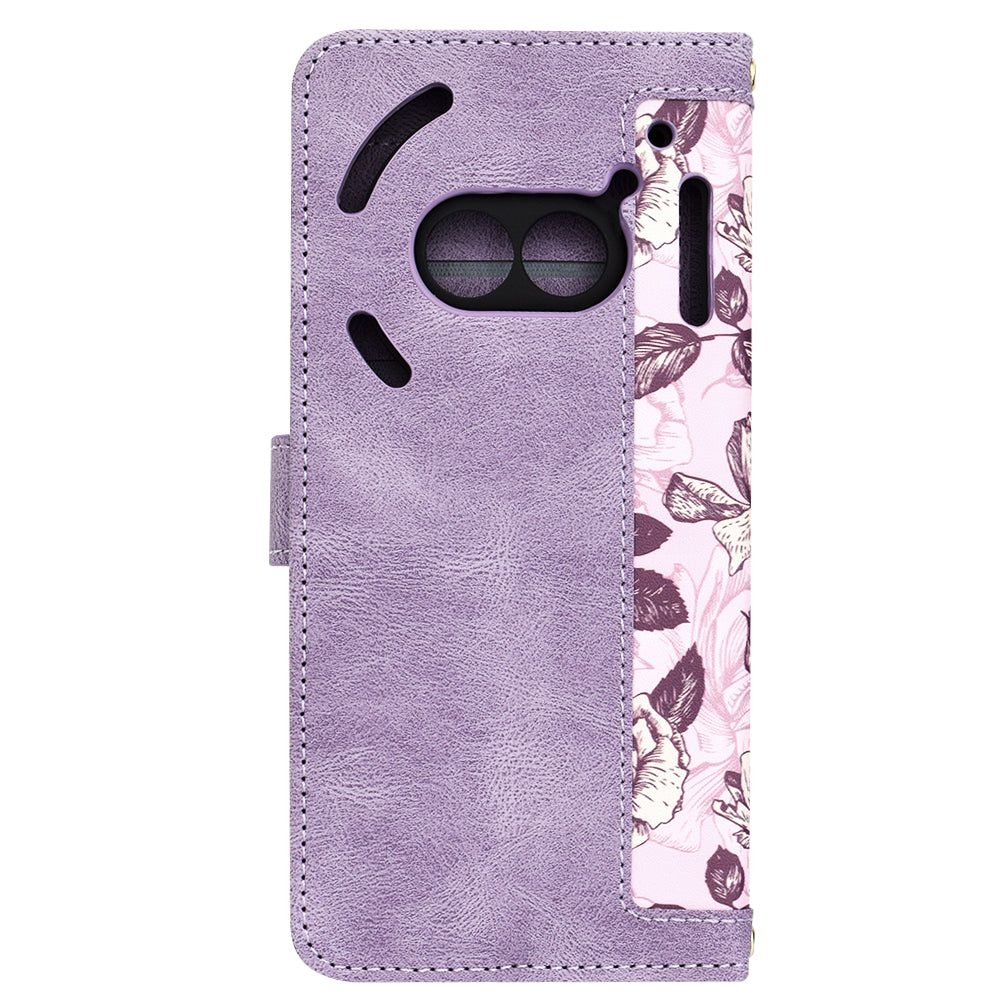 Hoes voor Nothing Phone (2a) Plus / Phone (2a), Techsuit, FlipCraft, Paars