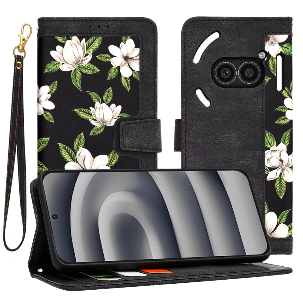 Hoes voor Nothing Phone (2a) Plus / Phone (2a), Techsuit, FlipCraft, Zwart