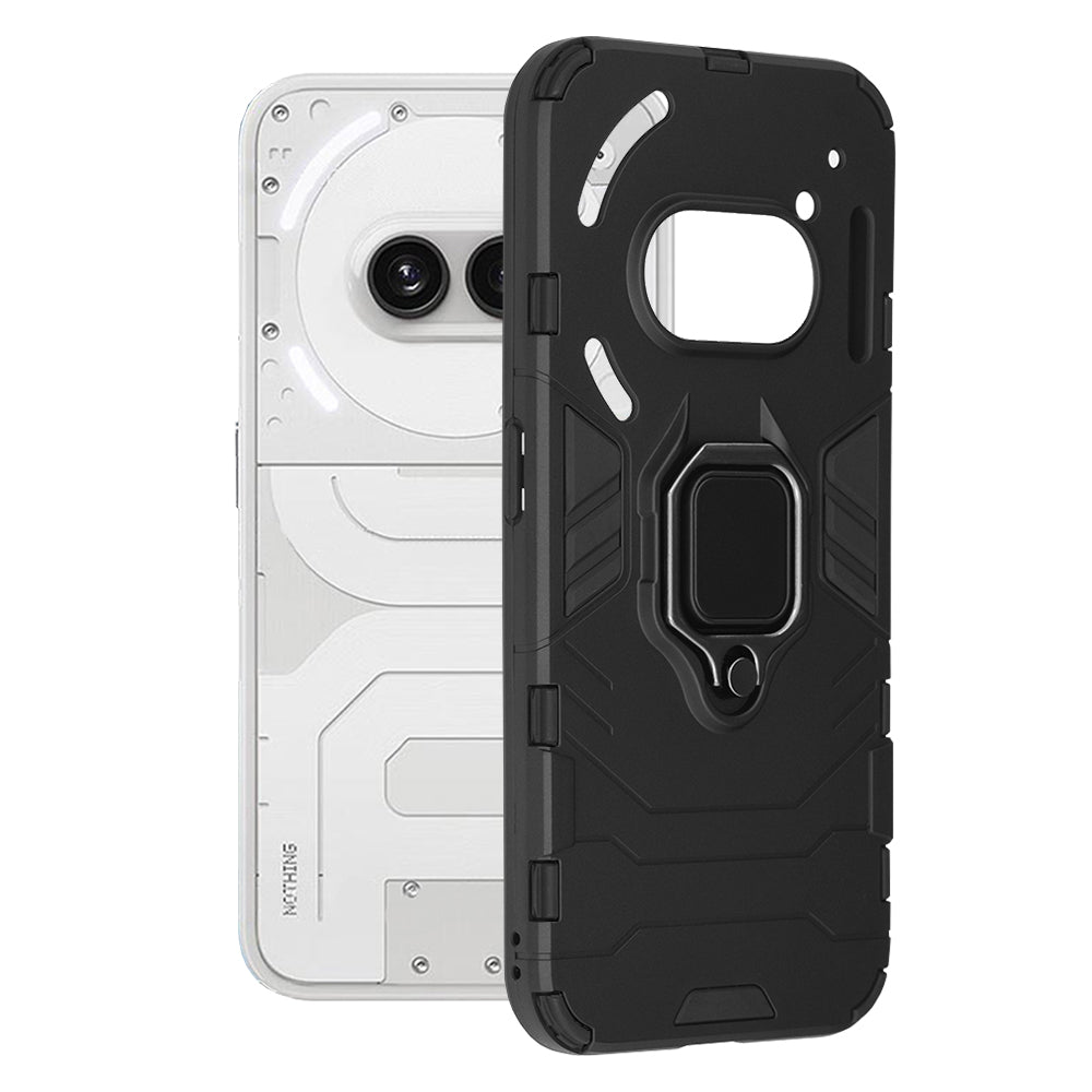 Hoes voor Nothing Phone (2a) Plus / Phone (2a), Techsuit, Shield, Zwart