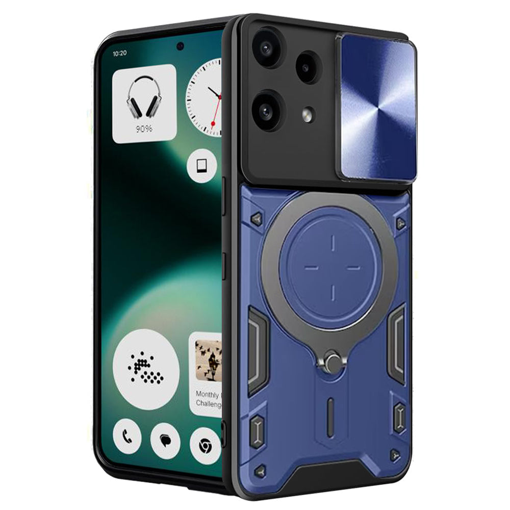 Hoes voor Nothing Phone (3a) Lite, Techsuit, CamGuard Pro, Blauw