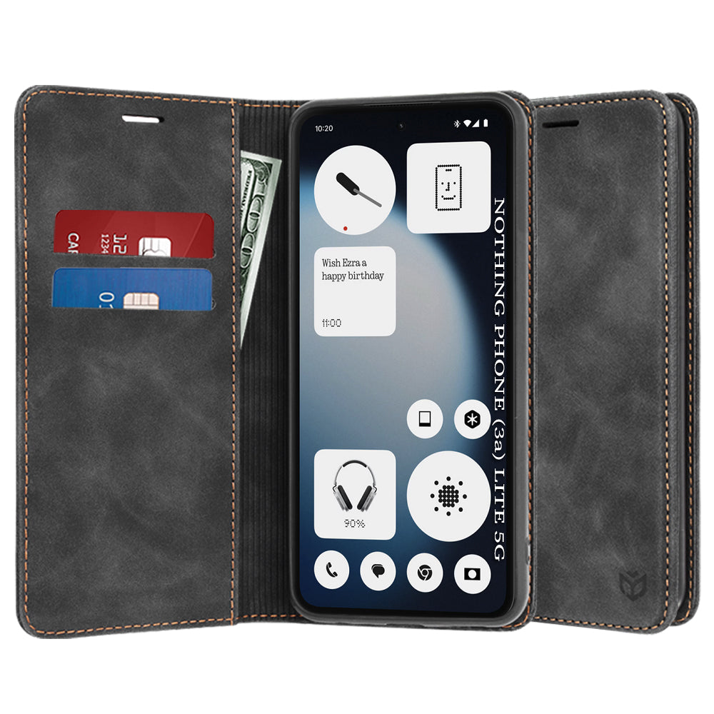 Hoes voor Nothing Phone (3a) Lite, Techsuit, Confy, Zwart