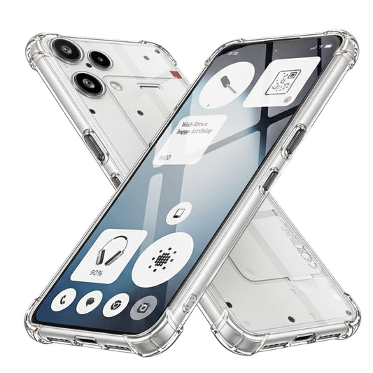 Hoes voor Nothing Phone (3a) Lite, Techsuit, Shockproof Clear, Transparant
