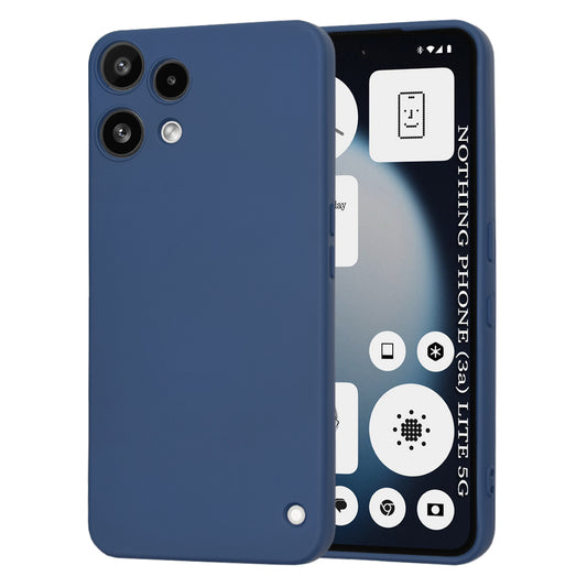 Hoes voor Nothing Phone (3a) Lite, Techsuit, SoftFlex, Marineblauw