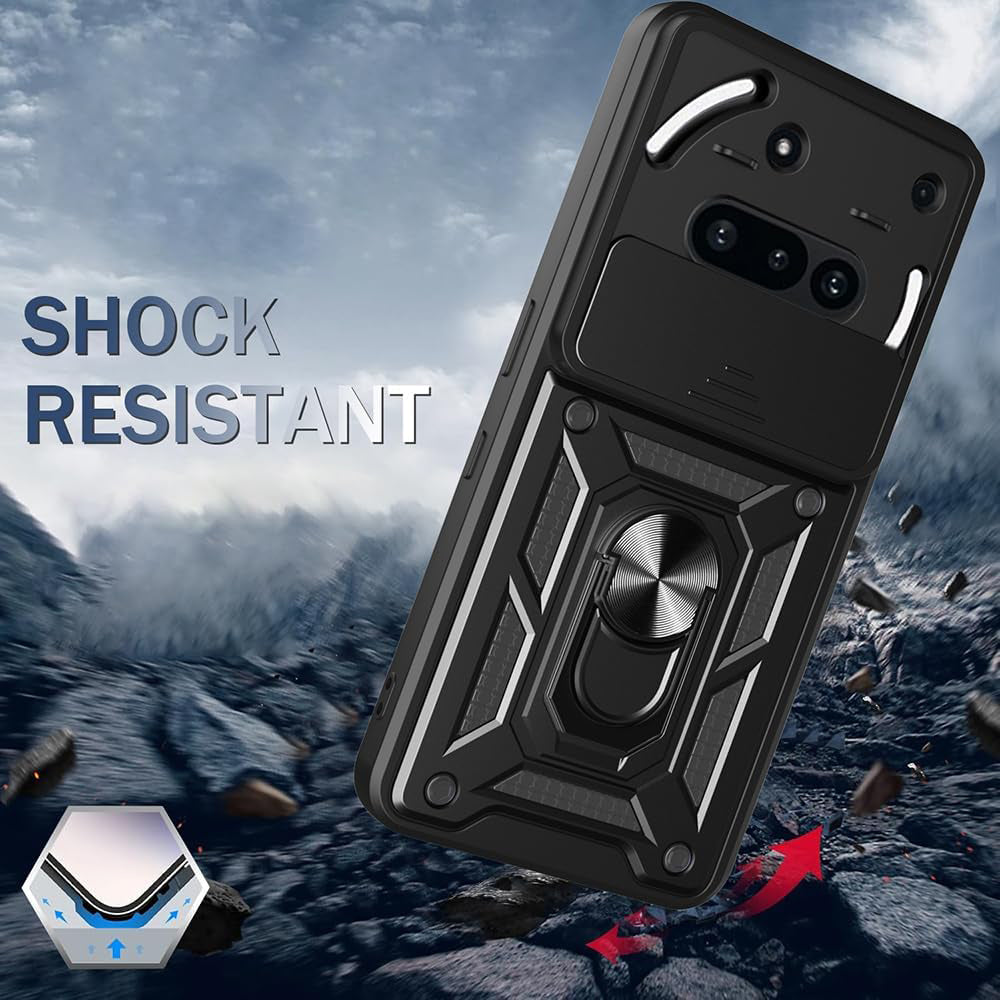 Hoes voor Nothing Phone (3a), Techsuit, CamShield, Roze