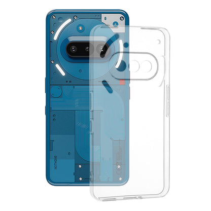 Hoes voor Nothing Phone (3a), Techsuit, Clear, Transparant