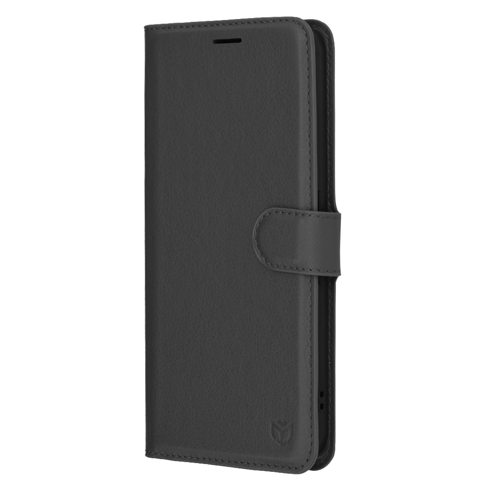 Hoes voor Nothing Phone (3a), Techsuit, Leather Folio, Zwart