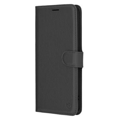 Hoes voor Nothing Phone (3a), Techsuit, Leather Folio, Zwart