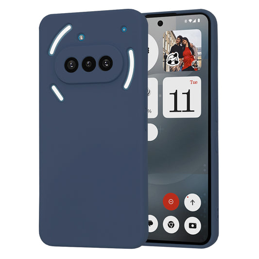 Hoes voor Nothing Phone (3a), Techsuit, SoftFlex, Marineblauw