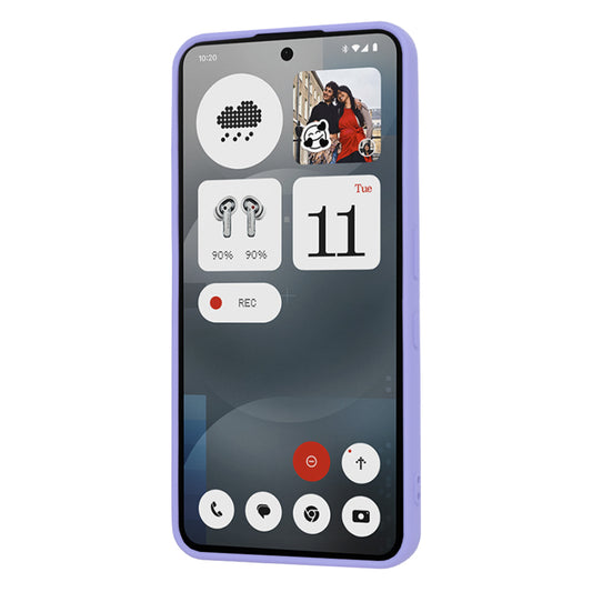 Hoes voor Nothing Phone (3a), Techsuit, SoftFlex, Lichtpaars