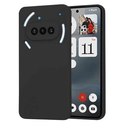 Hoes voor Nothing Phone (3a), Techsuit, SoftFlex, Zwart